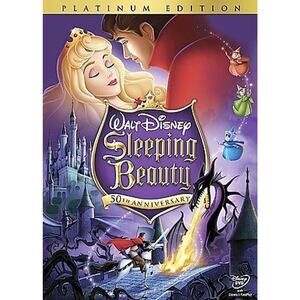 Walt Disney's Sleeping Beauty(DVD, 2008, 2-Disc Set, Platinum Edit.) w/Slipcover
